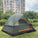 Outdoor Supplies Rain-proof Camping Tent Hand-mounted Double-layer Family Travel Camping Waterproof